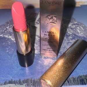 NIB NWT Lancome L'Absolu Rouge Starlight Sparkle Lipstick 264 PEUT-ETRE Sheer